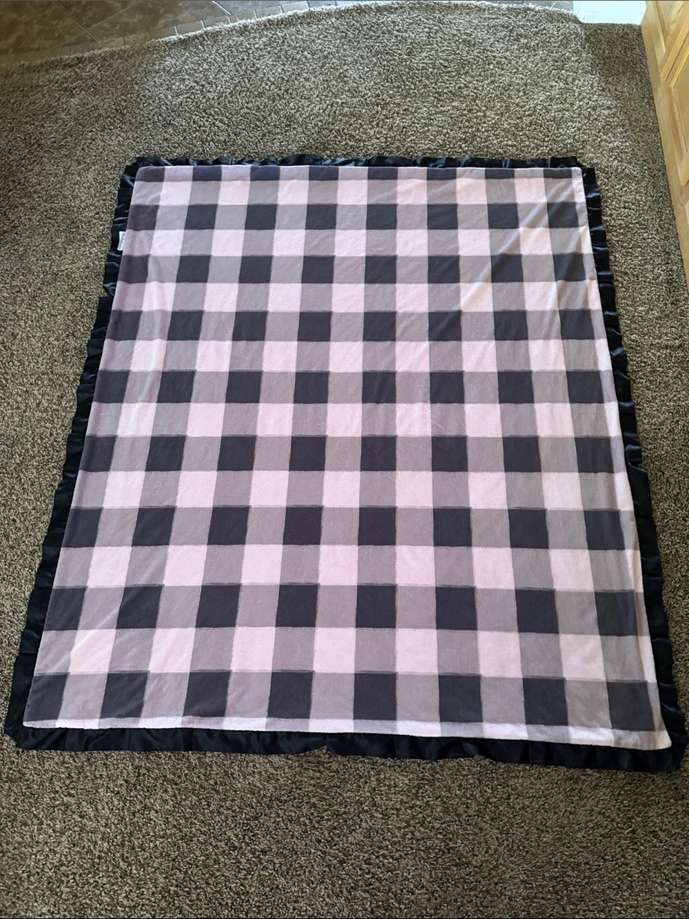 Minky Couture blanket